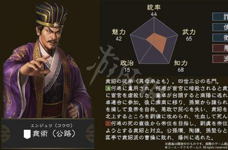 仙国志袁绍武将觉醒特性