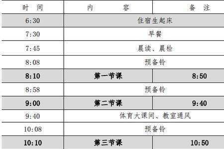 上海作息时间