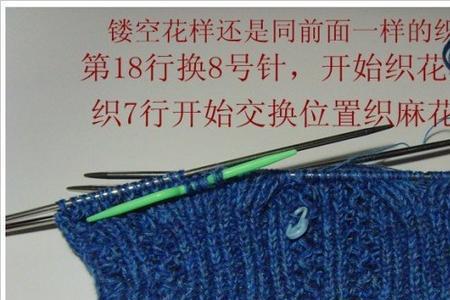 椒叶花贝雷帽织法