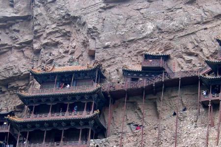 我国三座悬空寺是