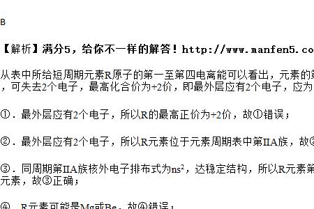 元素电离能定义