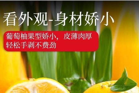爆汁葡萄柚的广告词