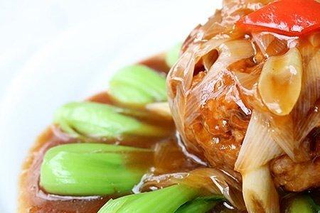 上海青烧狮子头怎么做
