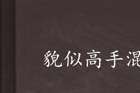 一个村子里都是高手的小说