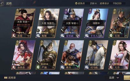 三国志孙权孙尚香孙策搭配