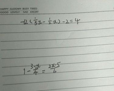 二分之一加上多少等于负二