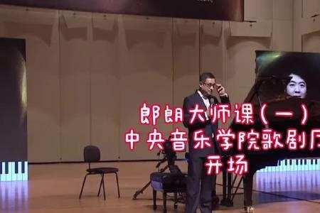 郎朗一节课价格