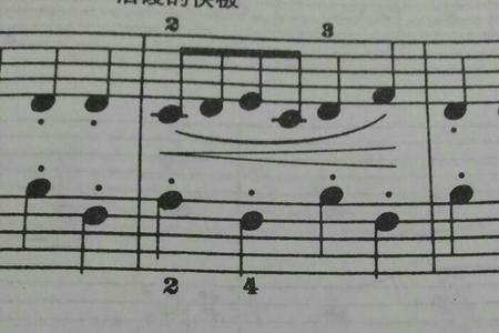 双八音符怎么区分