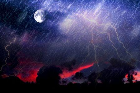 我自己就是暴风雨啥意思