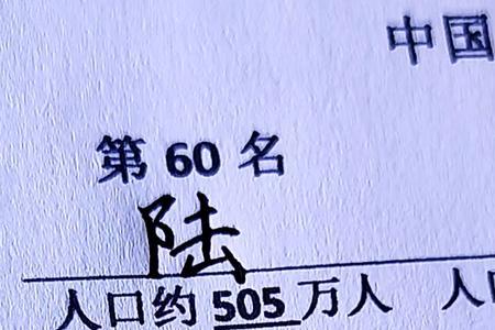 死姓有多少人口2020