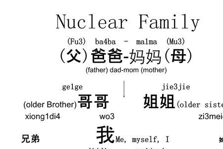 妈妈生妈妈带爸爸养的顺口溜