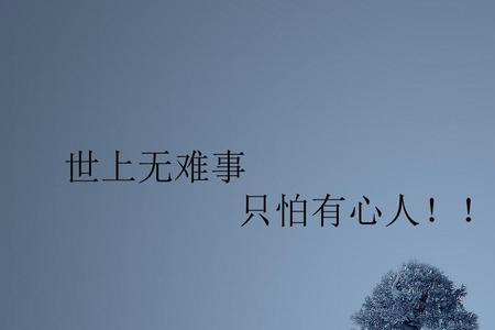 有心是什么意思