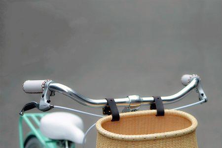 山地车怎么装菜篮