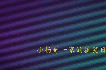 杨嫂家庭地位