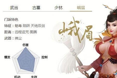 峨眉派武功绝学