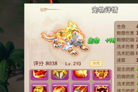 梦幻西游手游神兽和珍兽的区别