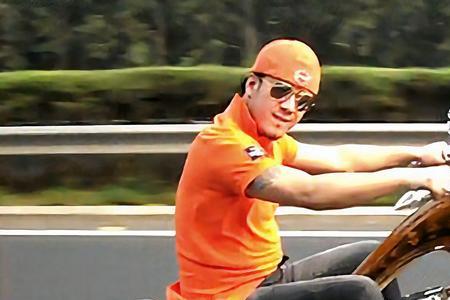 高个子骑摩托车的优势