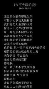 爱随着浪花飘向远方原歌词