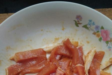 炒里脊肉片的做法家常