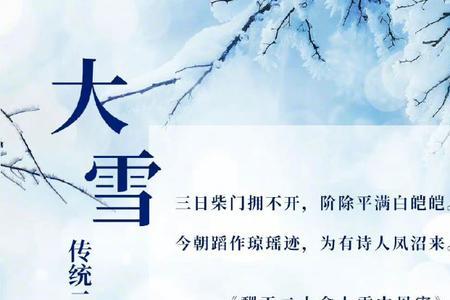 什么的大雪填合适的词
