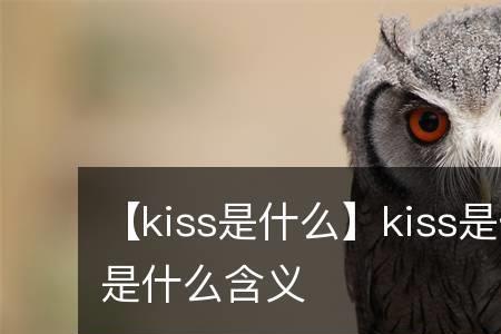 女友对我说kiss啥意思