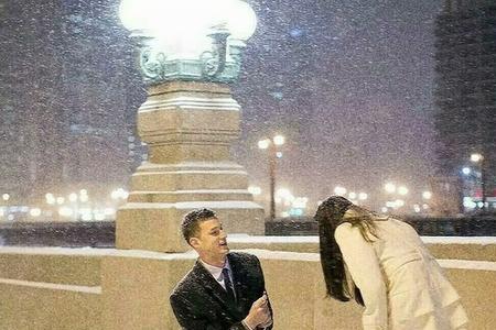 求婚双膝跪地的意思
