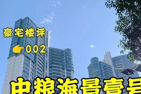 中粮·海景壹号和汤臣一品哪个好