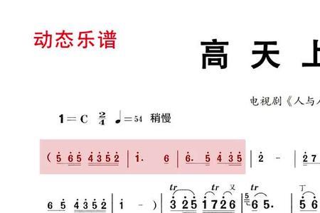 高山上流云原唱歌曲