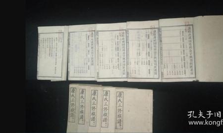 山东的康氏家谱是什么