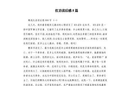 红岩第27的概括50字