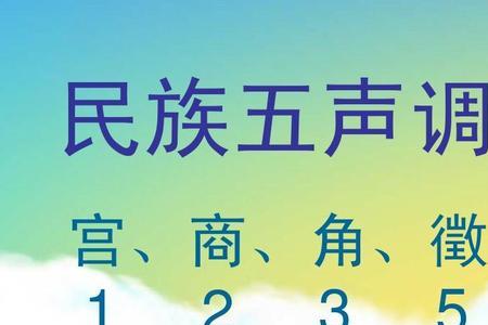五音对照表