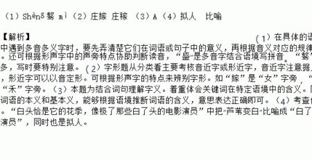 形容繁盛的词