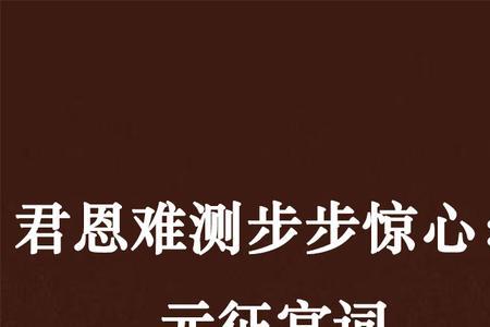 步步惊心小说的思想内核