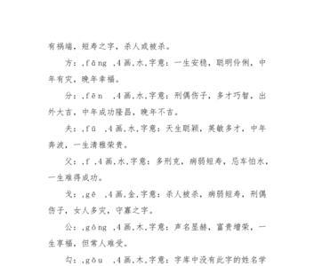 来字取名