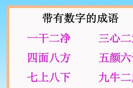 用四面八方接七个成语