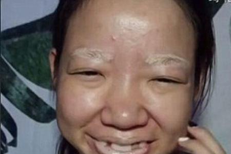 形容丑照的句子