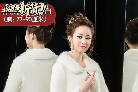 冬季白色婚纱里面穿什么保暖