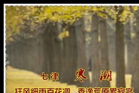 七律雪中漫步