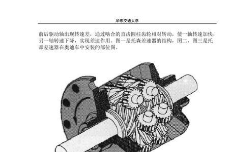 托森差速器的优缺点