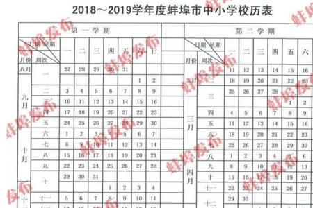2021中学秋季开学时间