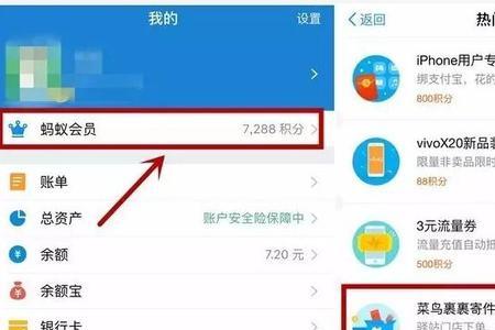 支付宝菜鸟裹裹地址进不去