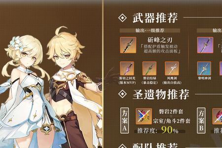 风主武器圣遗物哪里刷