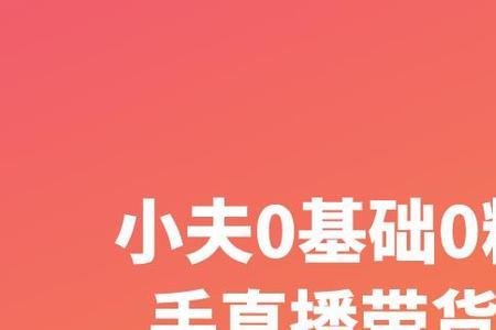 快手能不能零粉丝带货