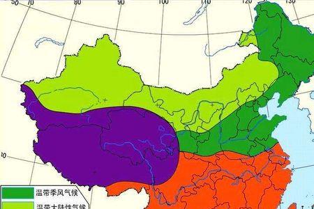 中国山地分布