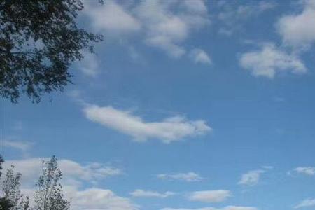 天空瓦蓝瓦蓝的，像什么就像什么