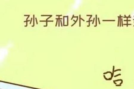 外孙与姥爷的血缘关系