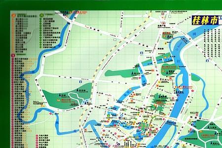桂林市地图区域划分