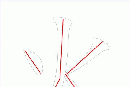 火，字是对称图吗