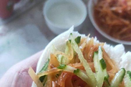 大荔肉酱辣子夹馍做法