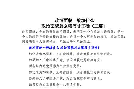 政治导向什么意思